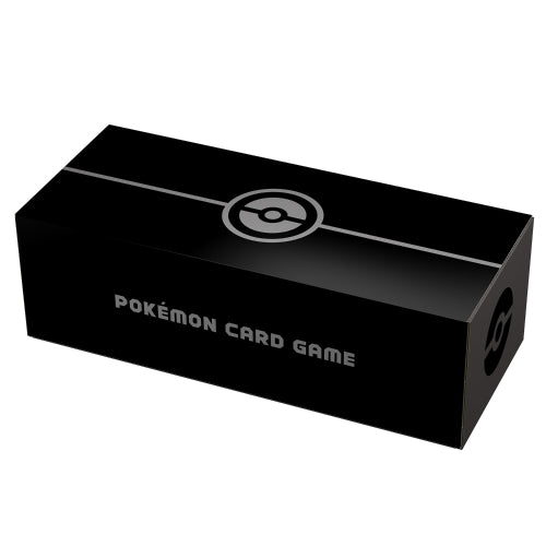 Pokemon Card Game Long Card Box Black