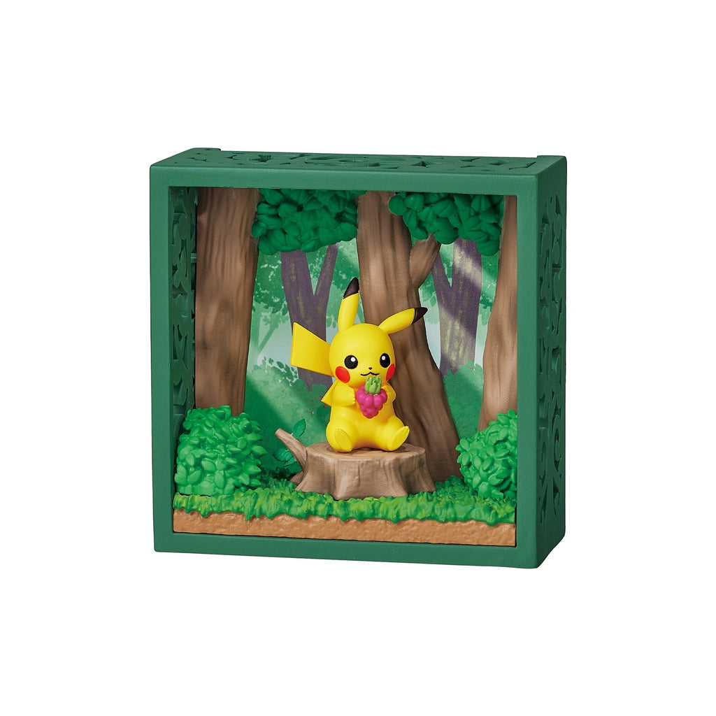 Close-up of Pokemon Frame Deep Green Forest, showcasing its intricate details from Japan