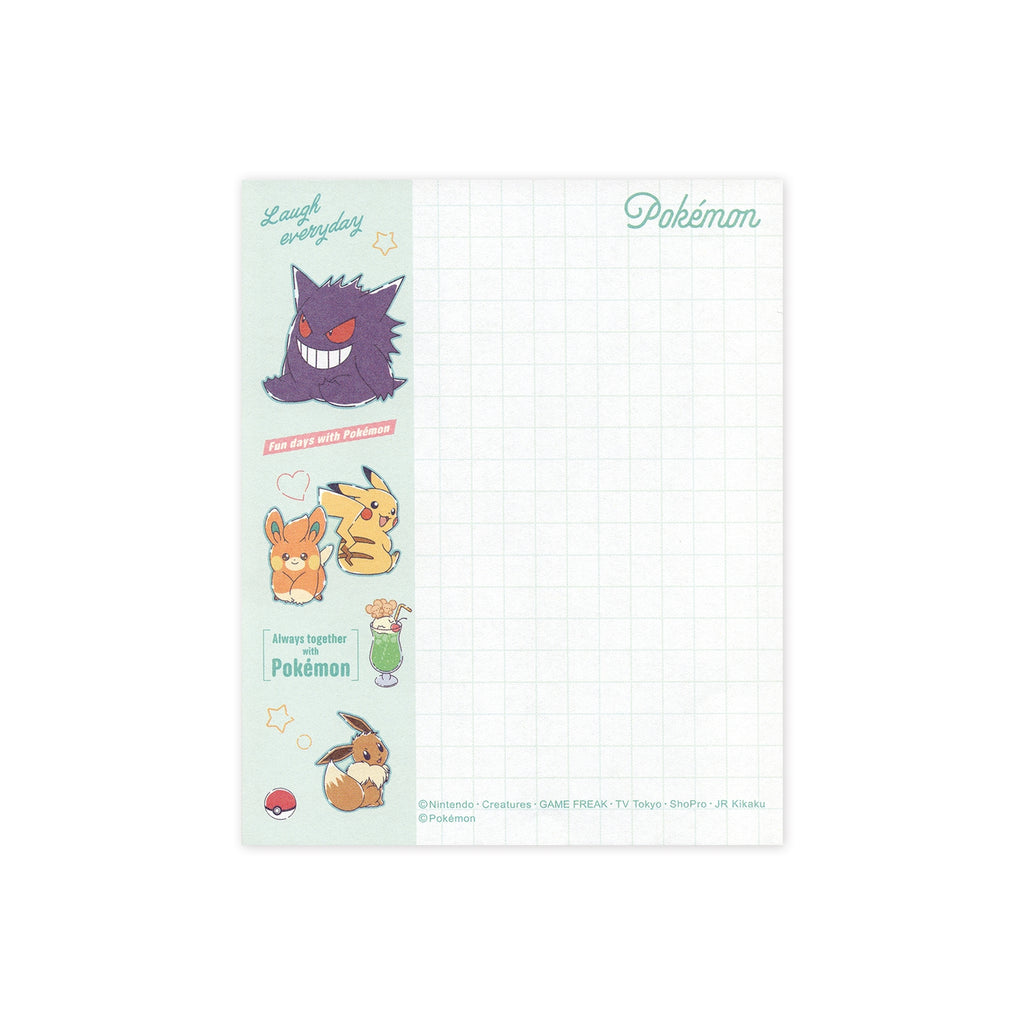 Collectible Pokemon Center Japan notebook with compact size, from Japan