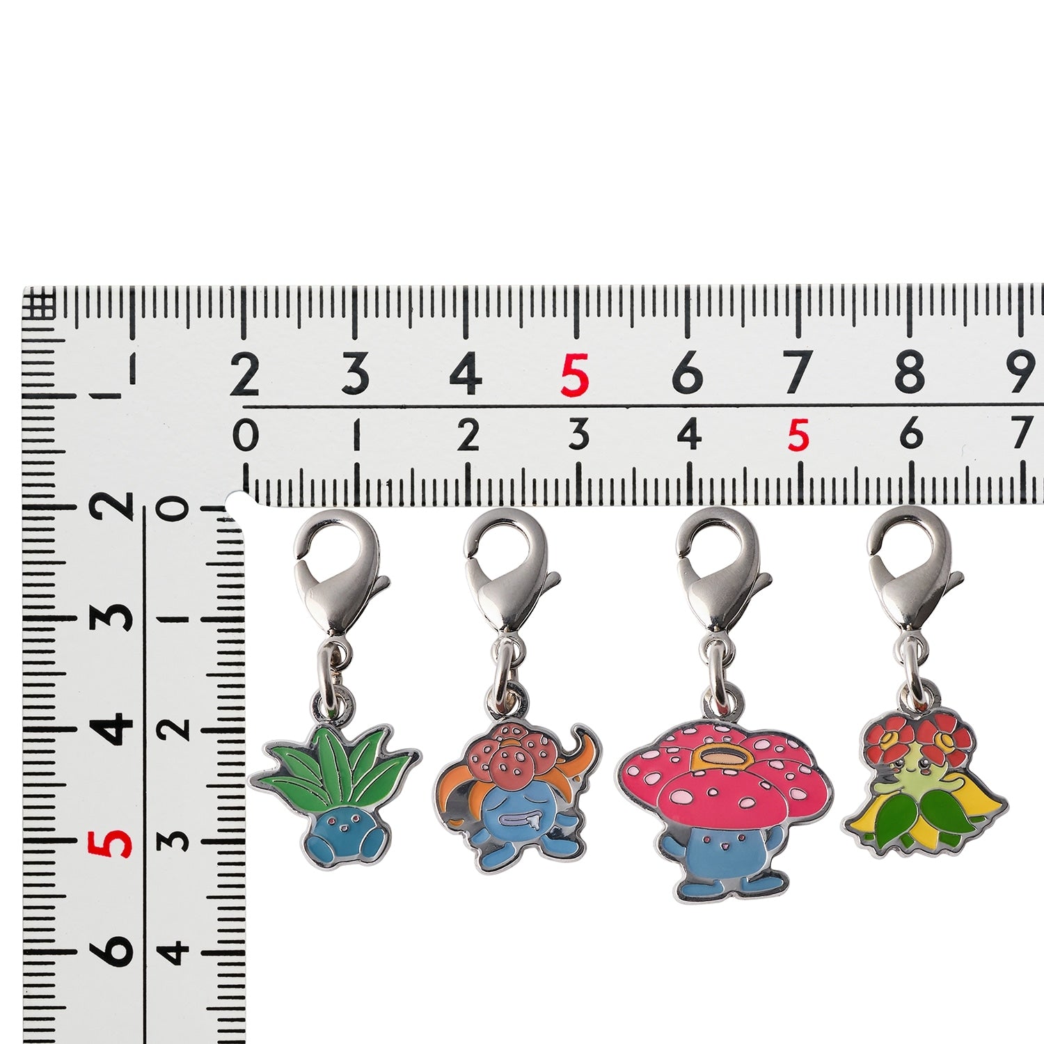 Official Pokemon Center Japan Metal Charm, showcasing Charizard with vibrant colors from Japan