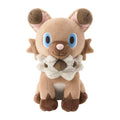 Sitting stuffed dog dog