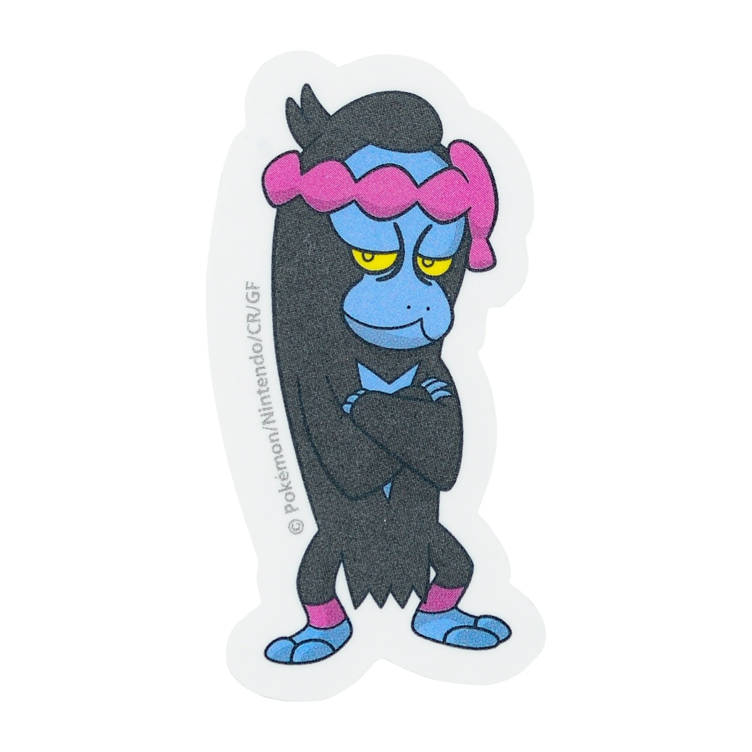 Munkidori Pokemon sticker from Japan, featuring Retainer Pokemon design