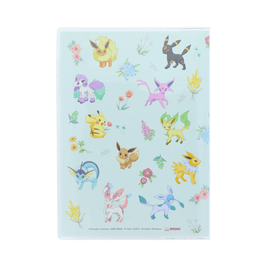 Close-up of Pokemon Notebook Monthly B6 Flyer, showcasing its high-quality paper from Japan