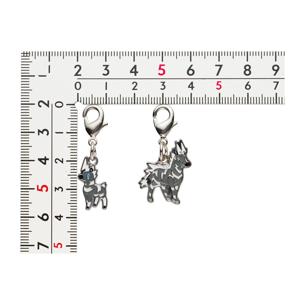 Pokémon Center Japan Metal Charm 522/523, authentic collectible with detailed design from Japan