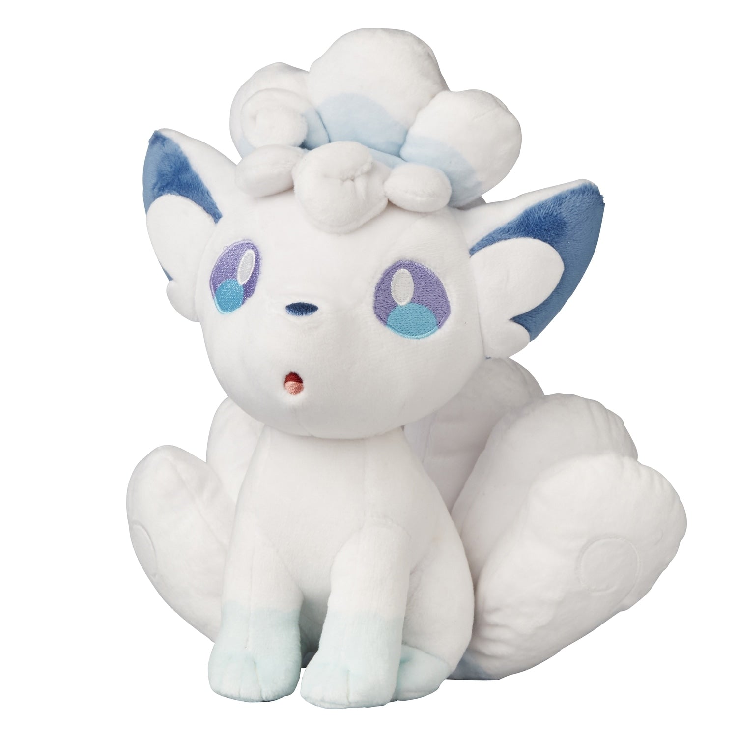 Alolan Vulpix plushie from Japan, cute fox-like Pokemon with six tails