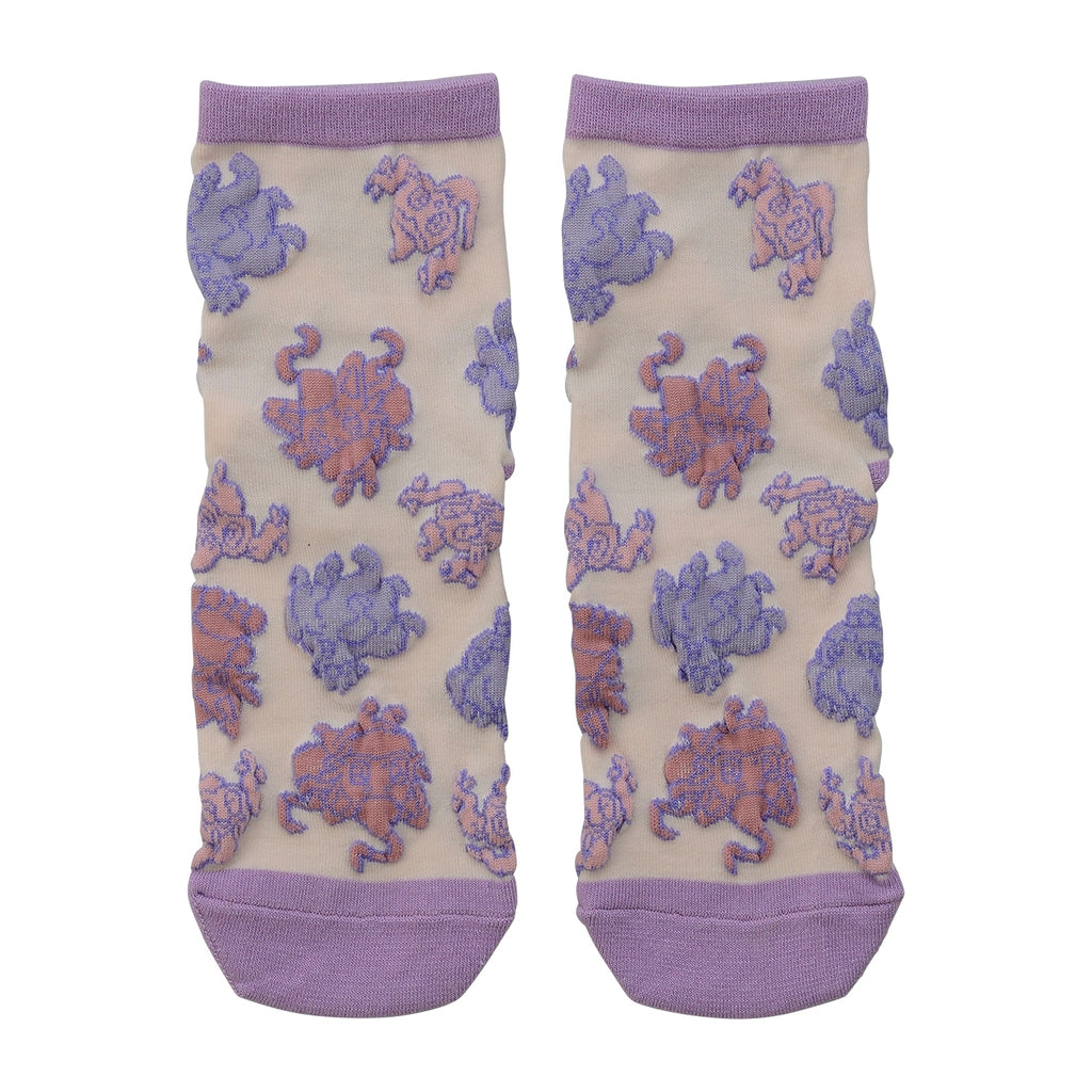[Choice] Middle socks yonayonaGhost Jade Zoroa (23-25cm)