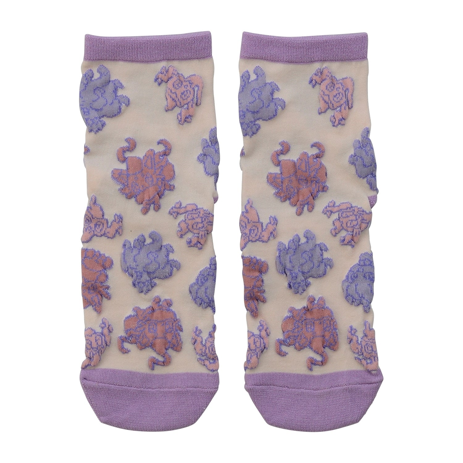 [Choice] Middle socks yonayonaGhost Jade Zoroa (23-25cm)