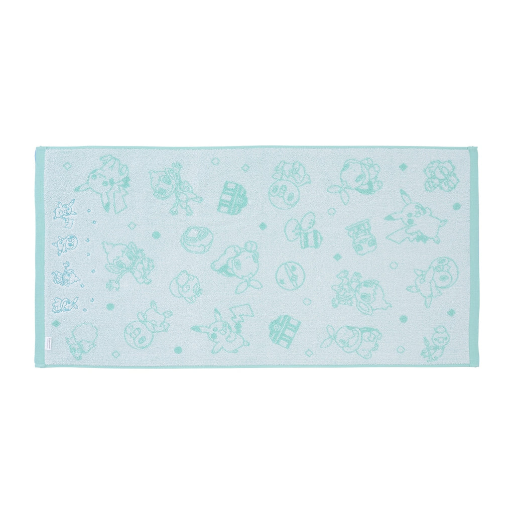 Tabi no Omoide Mini Bath Towel with unique design from Japan