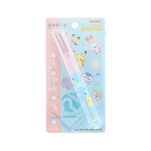 Sticky scissors poke piece collection