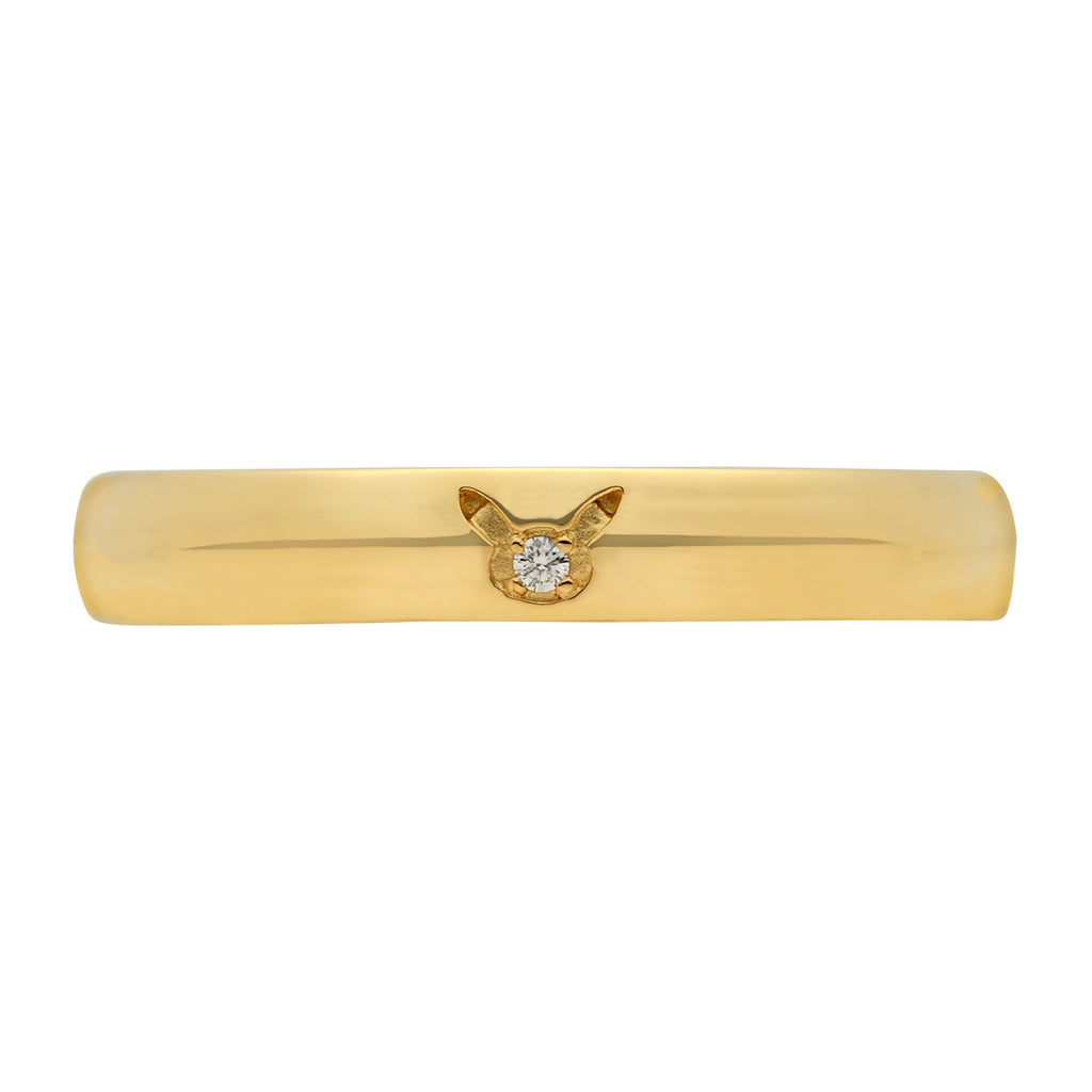 Pikachu wedding ring from Japan with detailed face