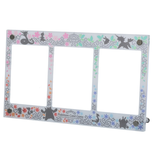 Pokemon Card Game Triple Display Frame Evolution Trajectory Jaroda Embuoh Daikenki