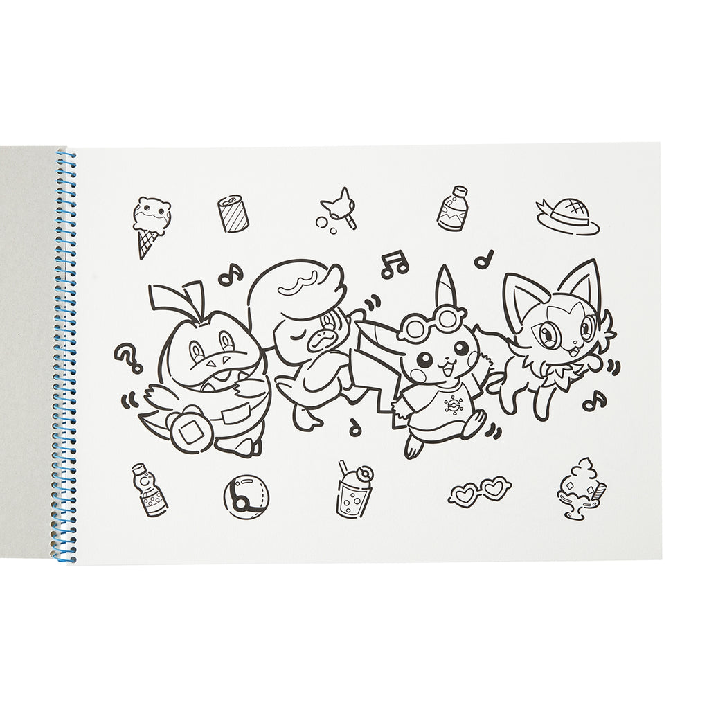 Japanese collectible Pokemon sketchbook with unique illustrations