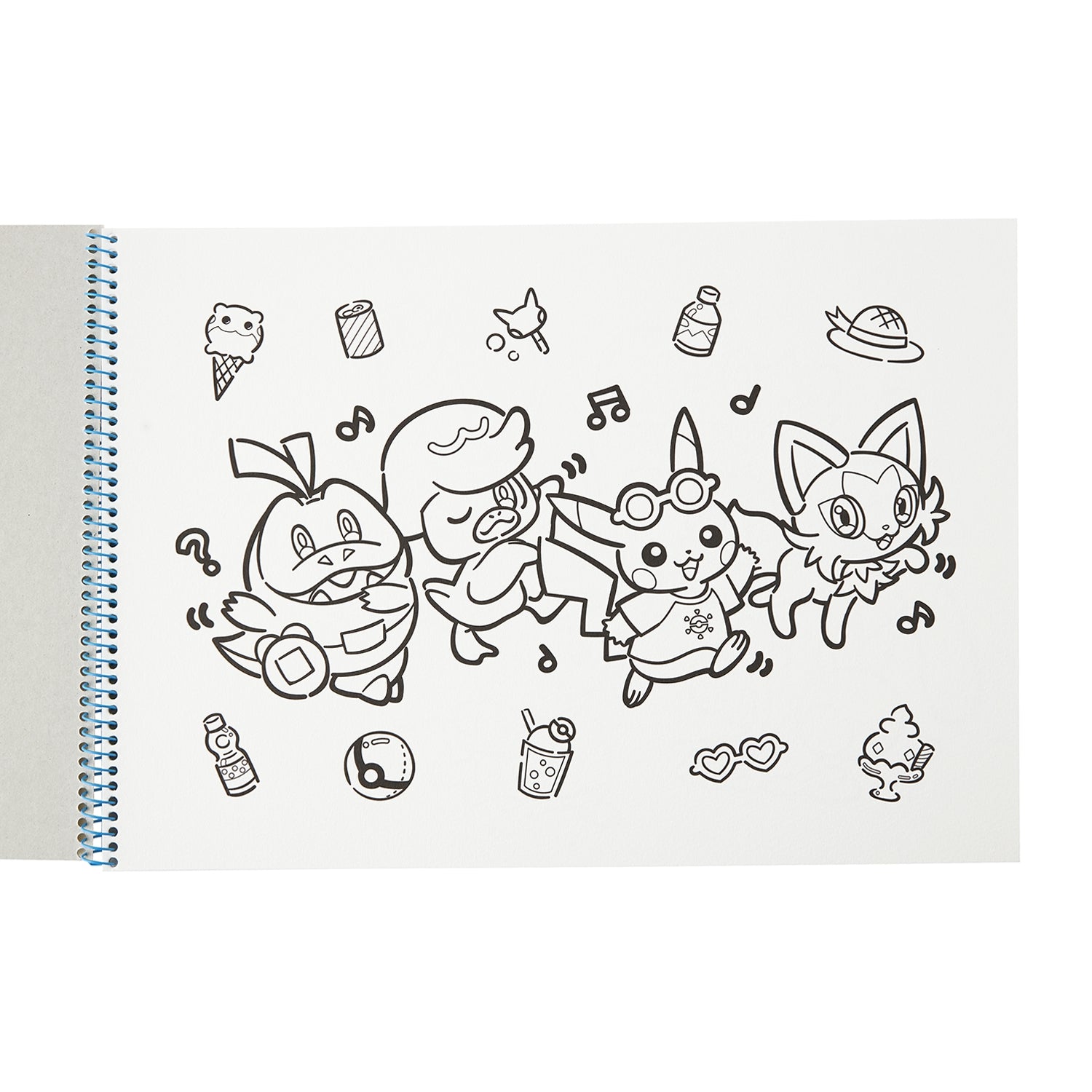 Japanese collectible Pokemon sketchbook with unique illustrations