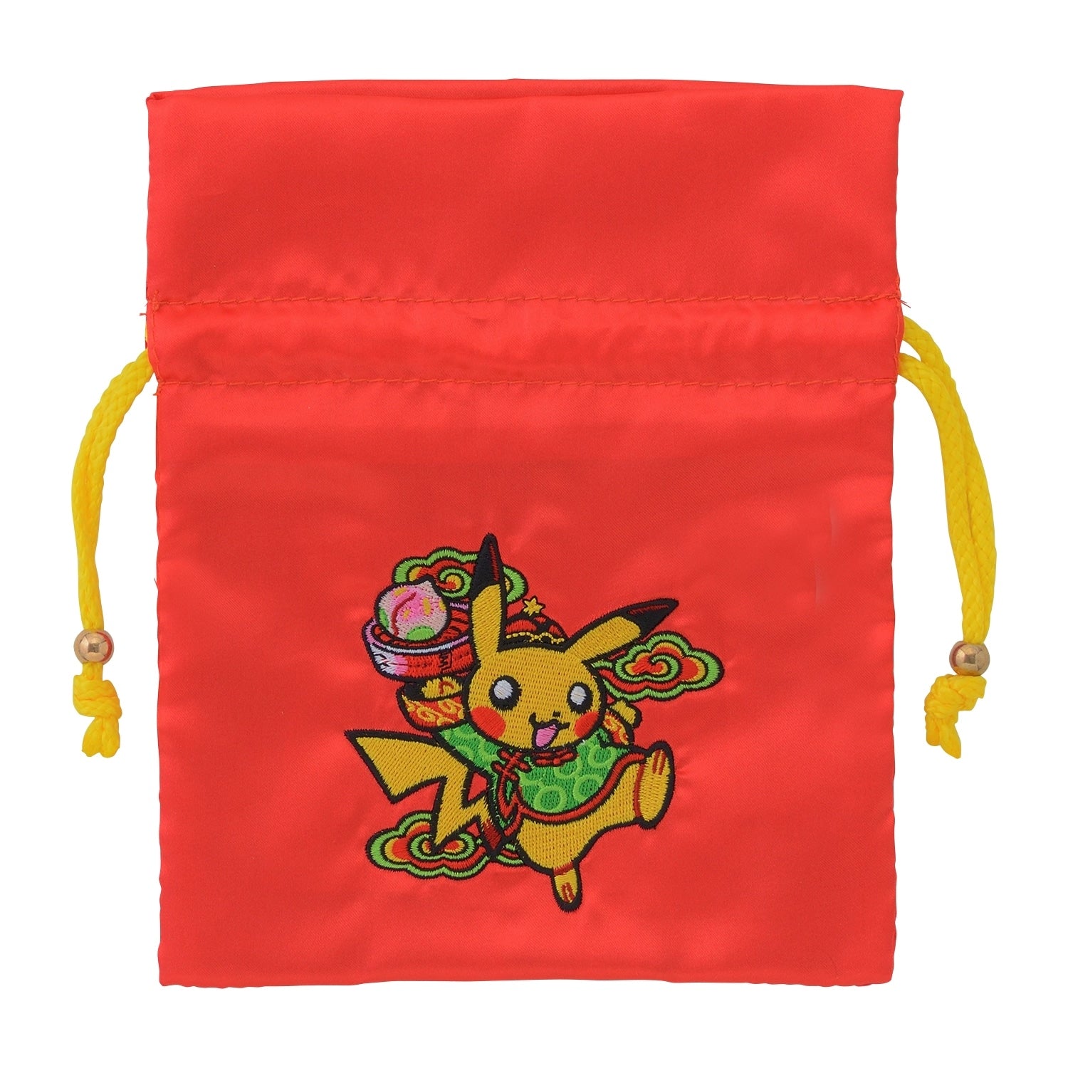 Satin Drawstring Pikachu Hanten Pikachu