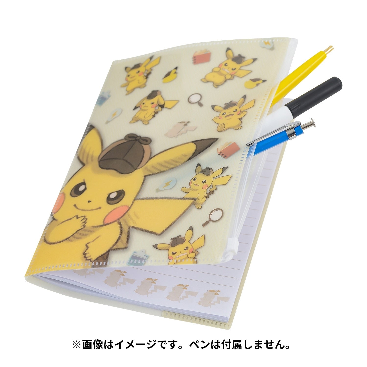 Authentic Pokemon notebook with Pikachu artwork, sourced from Japan