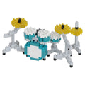 nanoblock drum set green
