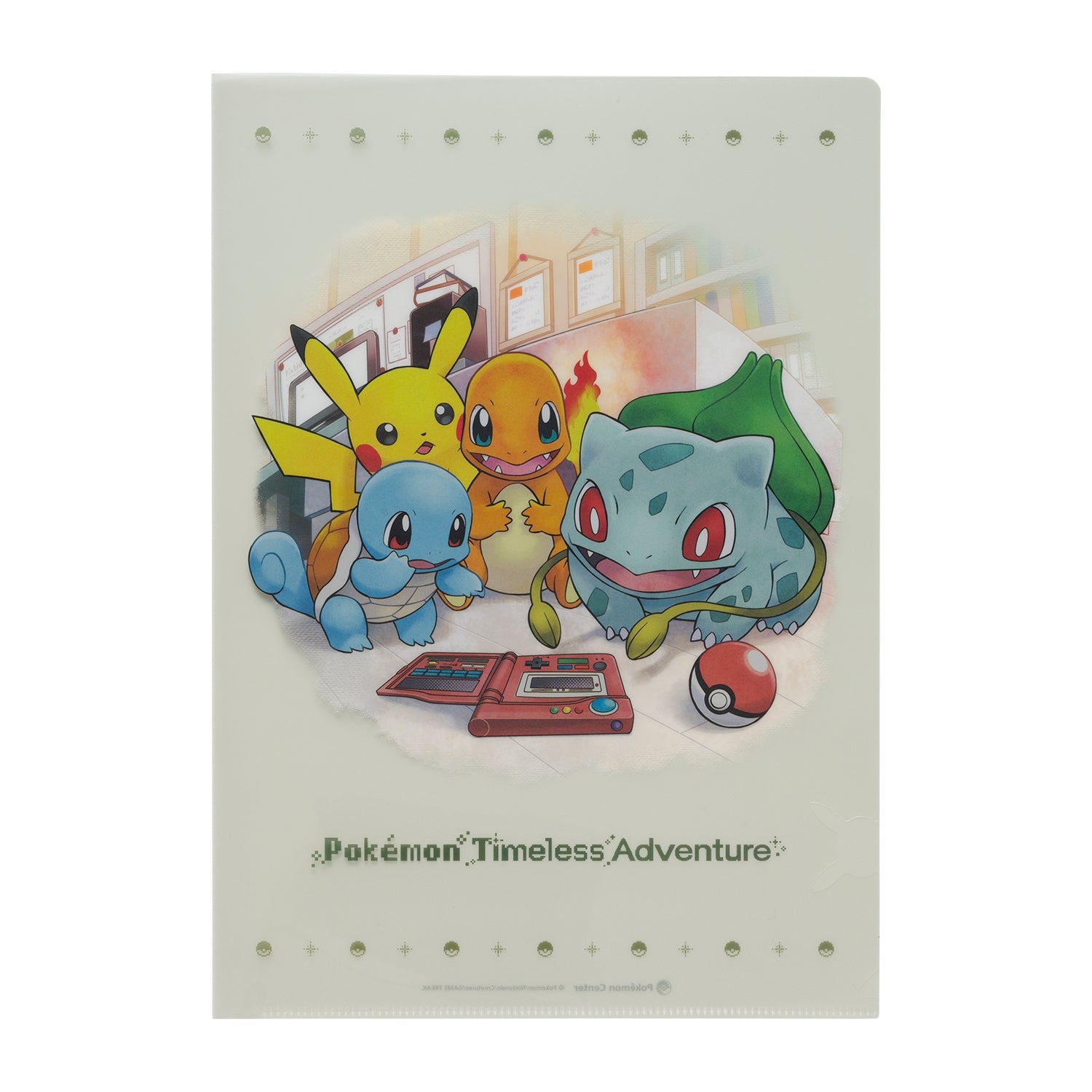 A4 Clear File Pokémon Timeless Adventure Kanto