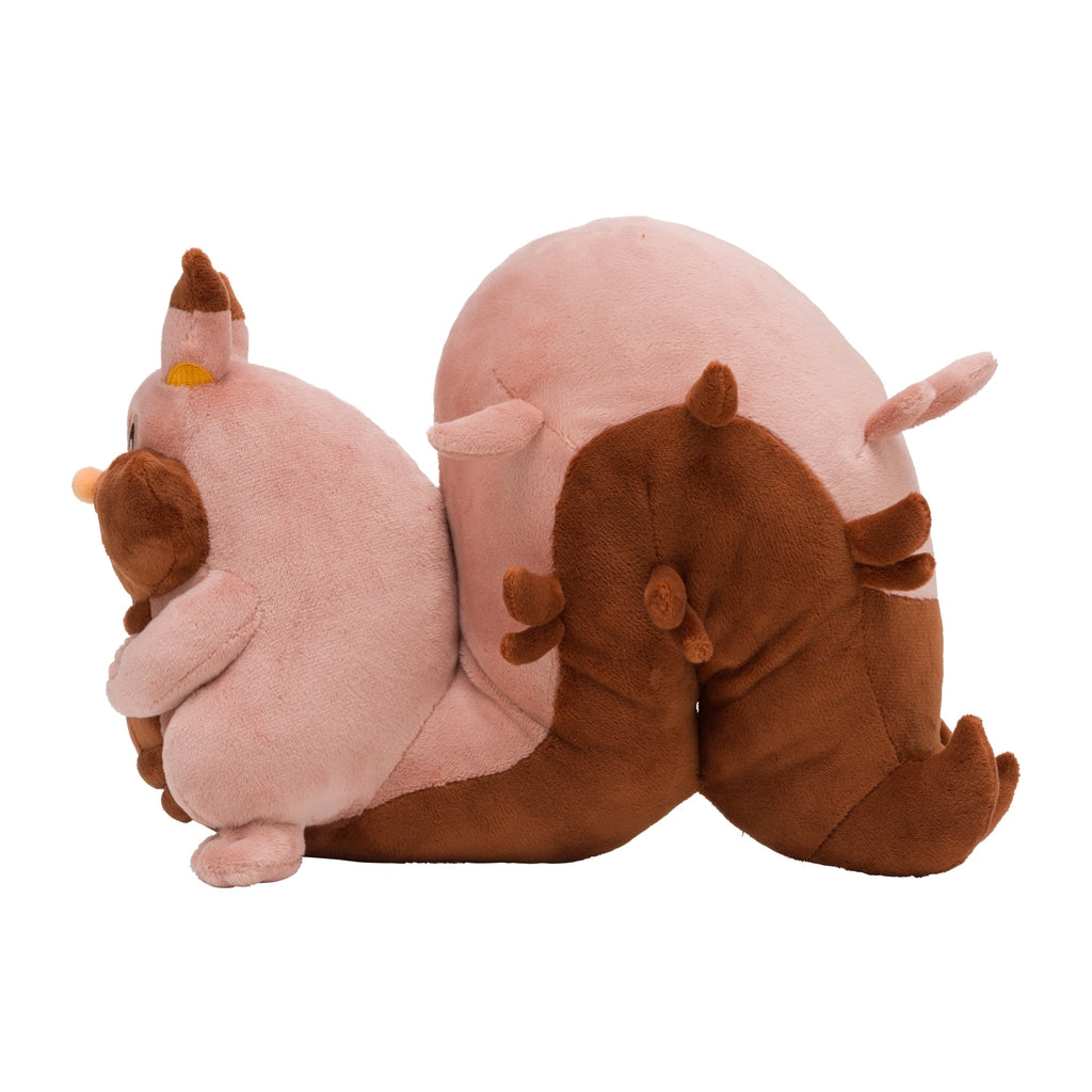 Japanese yokubarisu plush toy, vibrant colors and soft texture