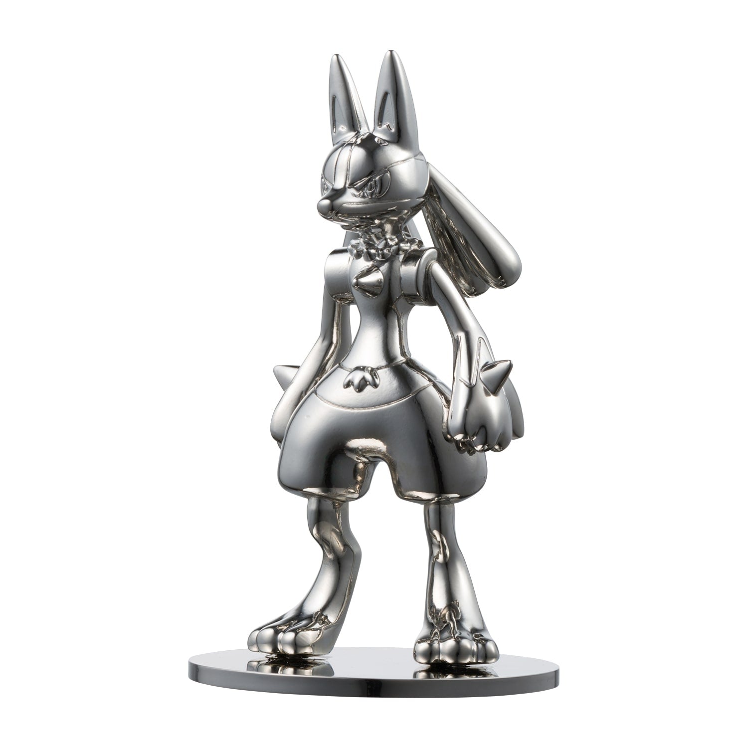 COOL×METAL Lucario figure, Japanese collectible, front view