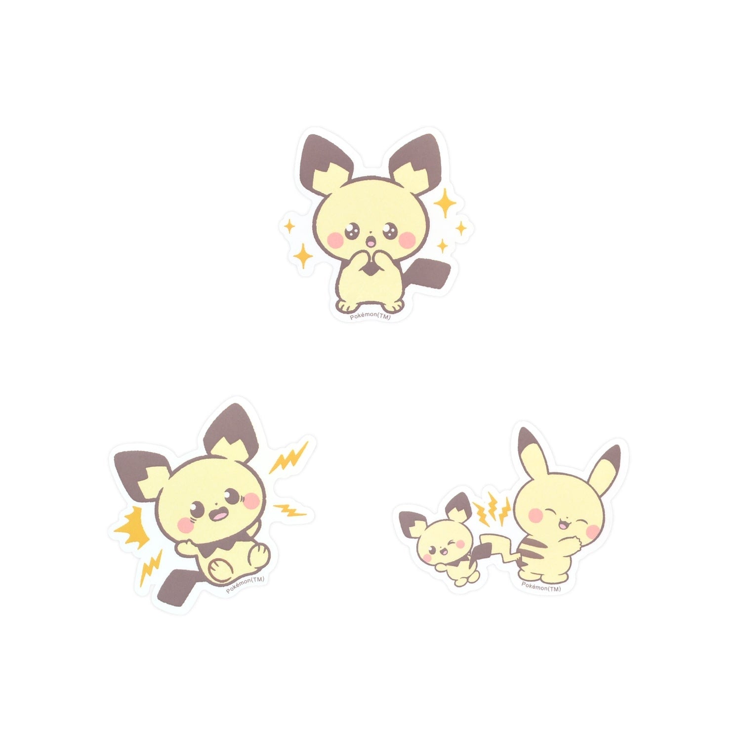 Pokepiece Mobile Sticker Pichu 854B