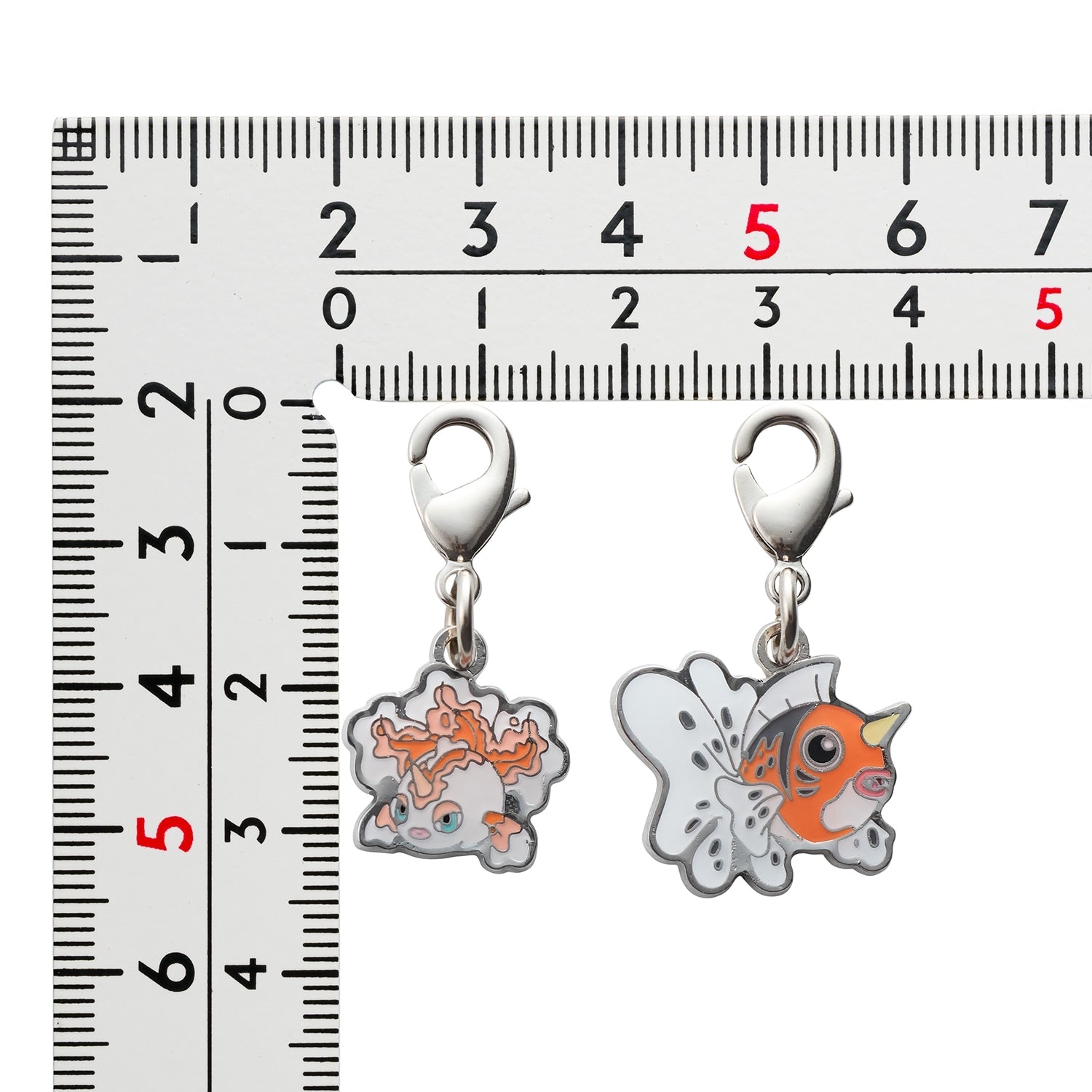 Pokemon Center Japan Goldeen charm, collectible item, sourced from Japan