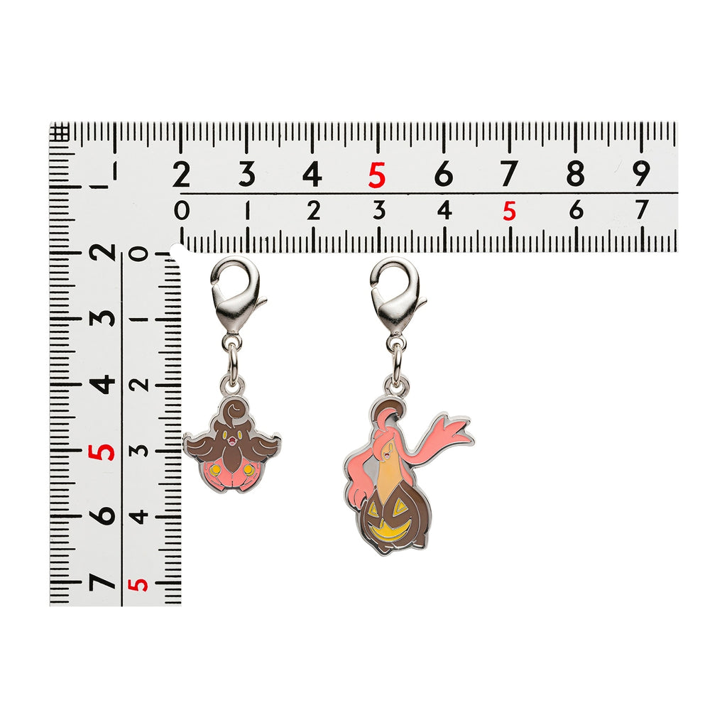 Official Pokemon Center Japan Metal Charm 710/711, collectible item with authentic packaging from Japan