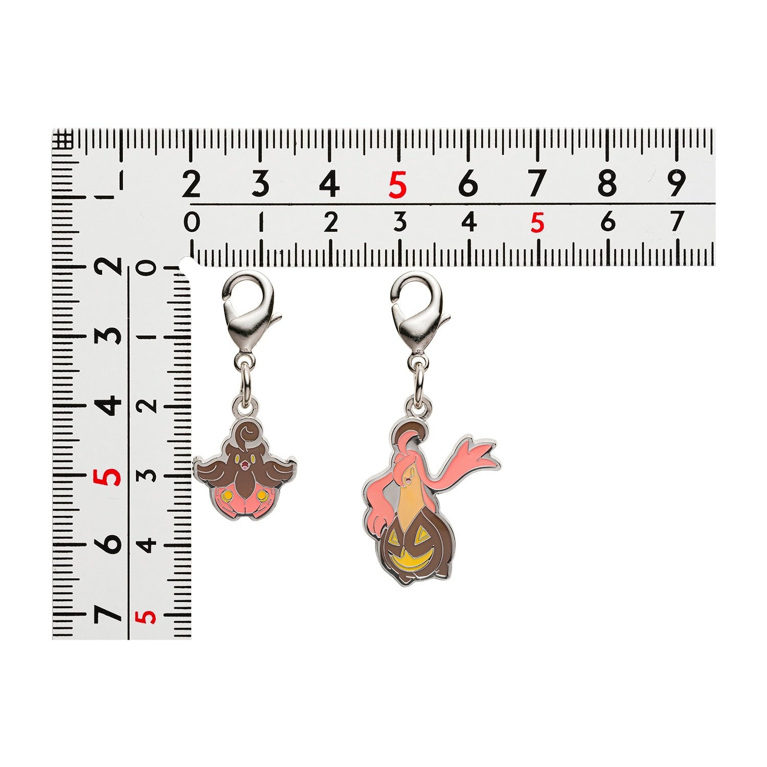 Official Pokemon Center Japan Metal Charm 710/711, collectible item with authentic packaging from Japan