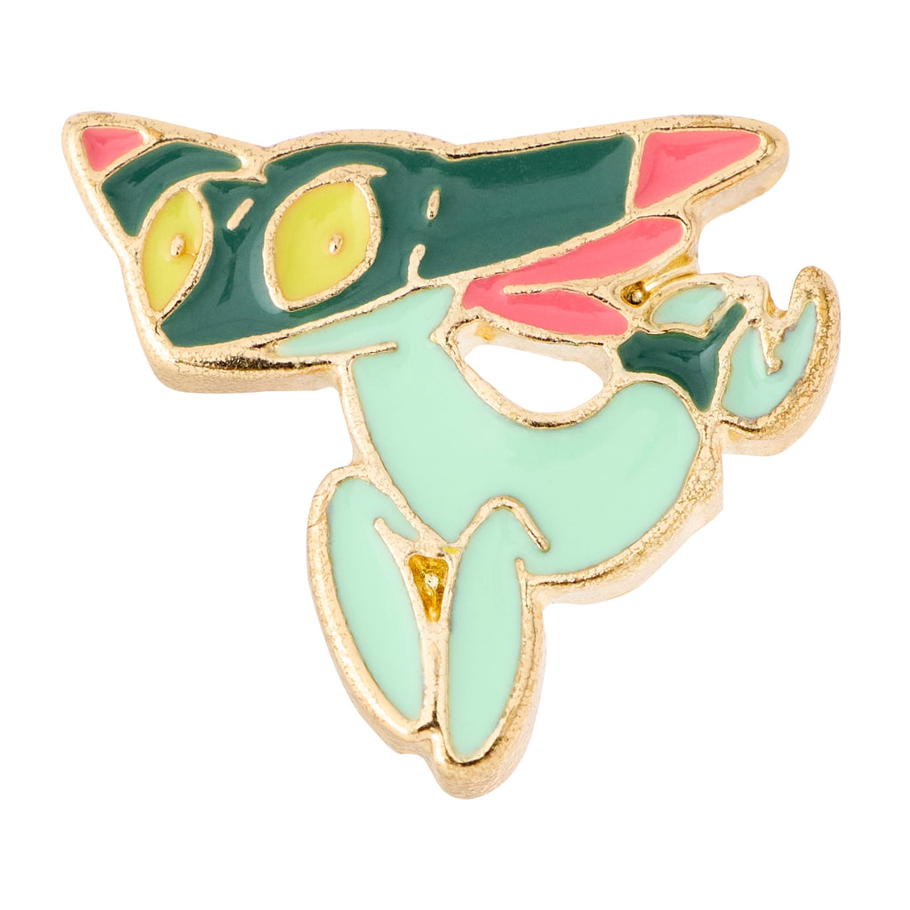 Pokémon accessory earrings with Dora Mesha design from Japan, detailed anime character face