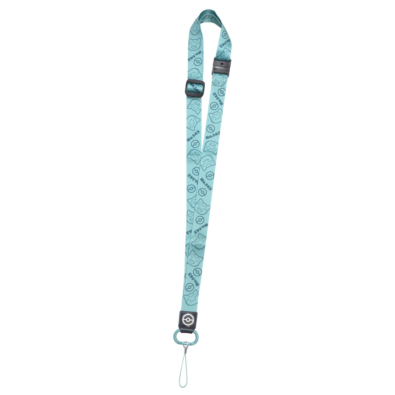 Snorlax neck strap with vibrant design from Japan