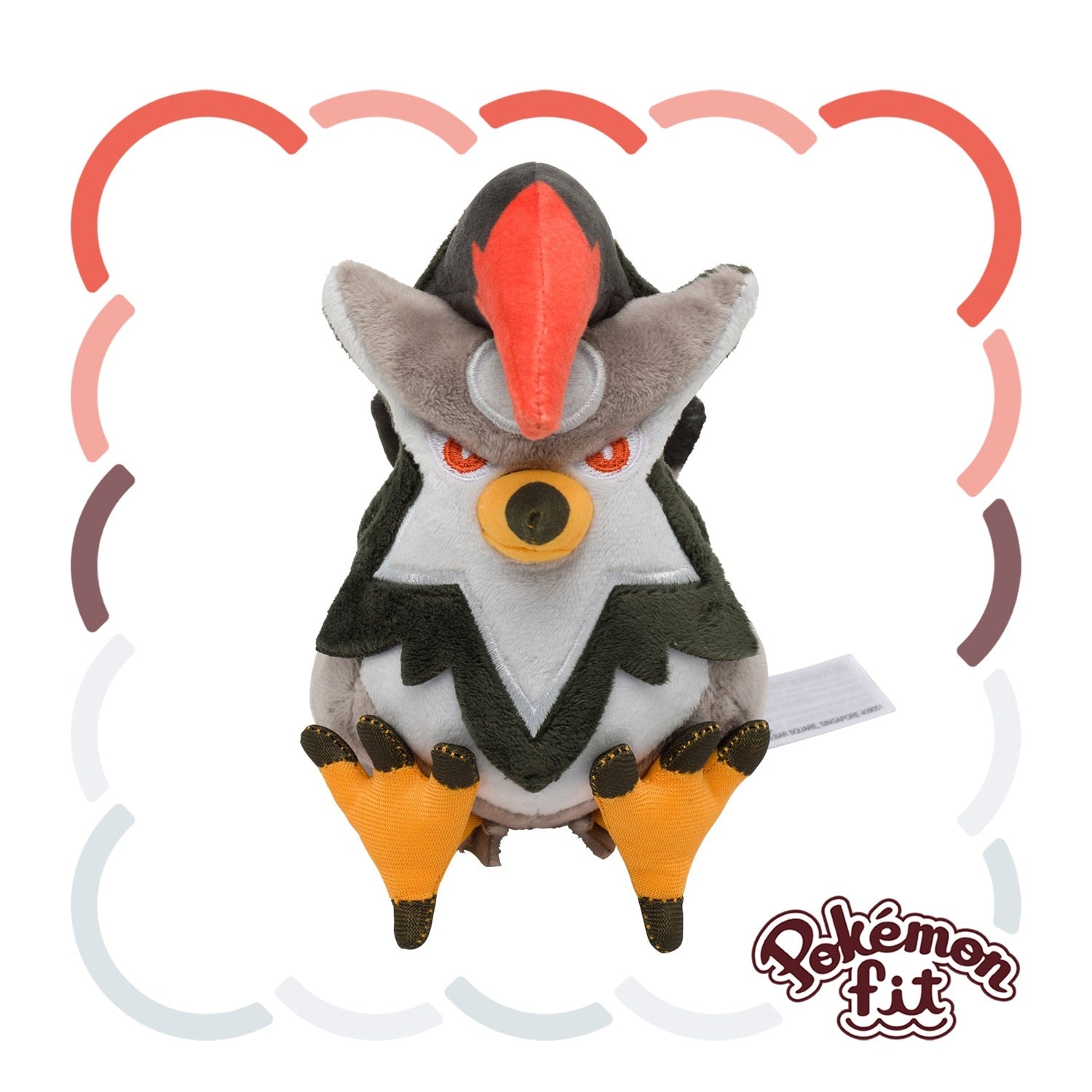 Staraptor #398 Pokémon Fit Plush — Official Pokémon Center Japan