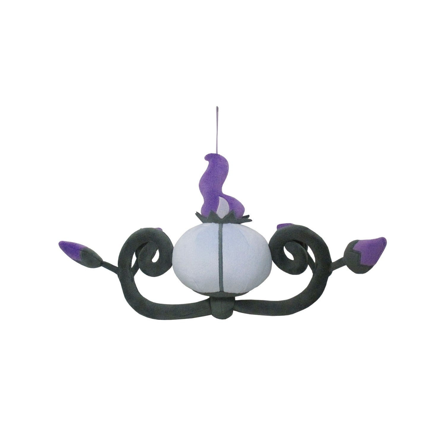 Pokemon Center Chandelure plush toy from Japan with unique design