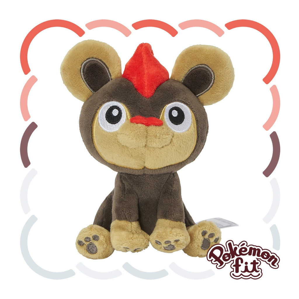 Pokémon fit Litleo #667 Official Plush – Pokémon Center Japan