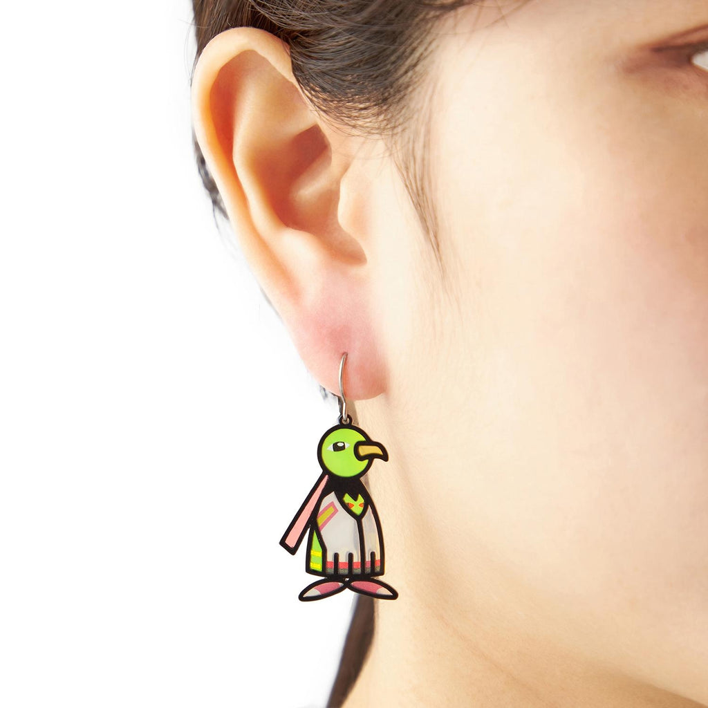 Japanese Pokémon Center Online Earrings with Bulbasaur details from Japan