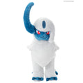 Absol Pokemon plush toy with detailed face from Japan