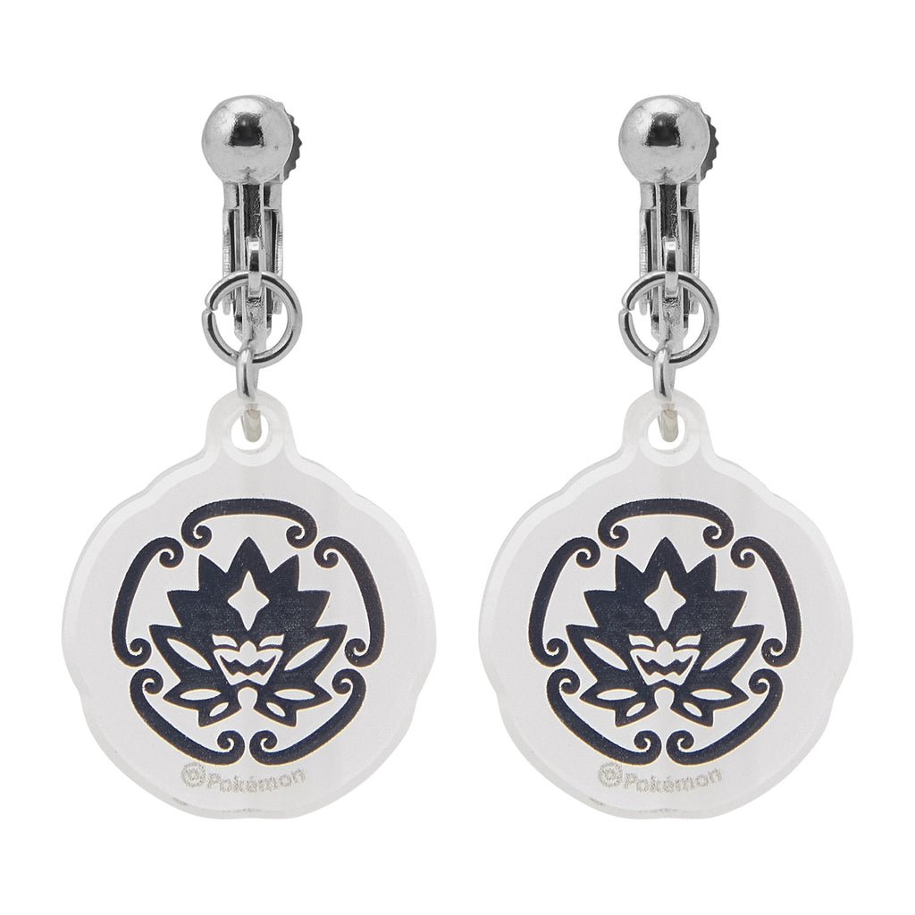 Pokemon Earrings Poke Crest Kitakami no Sato Ogapon with anime-style design from Japan
