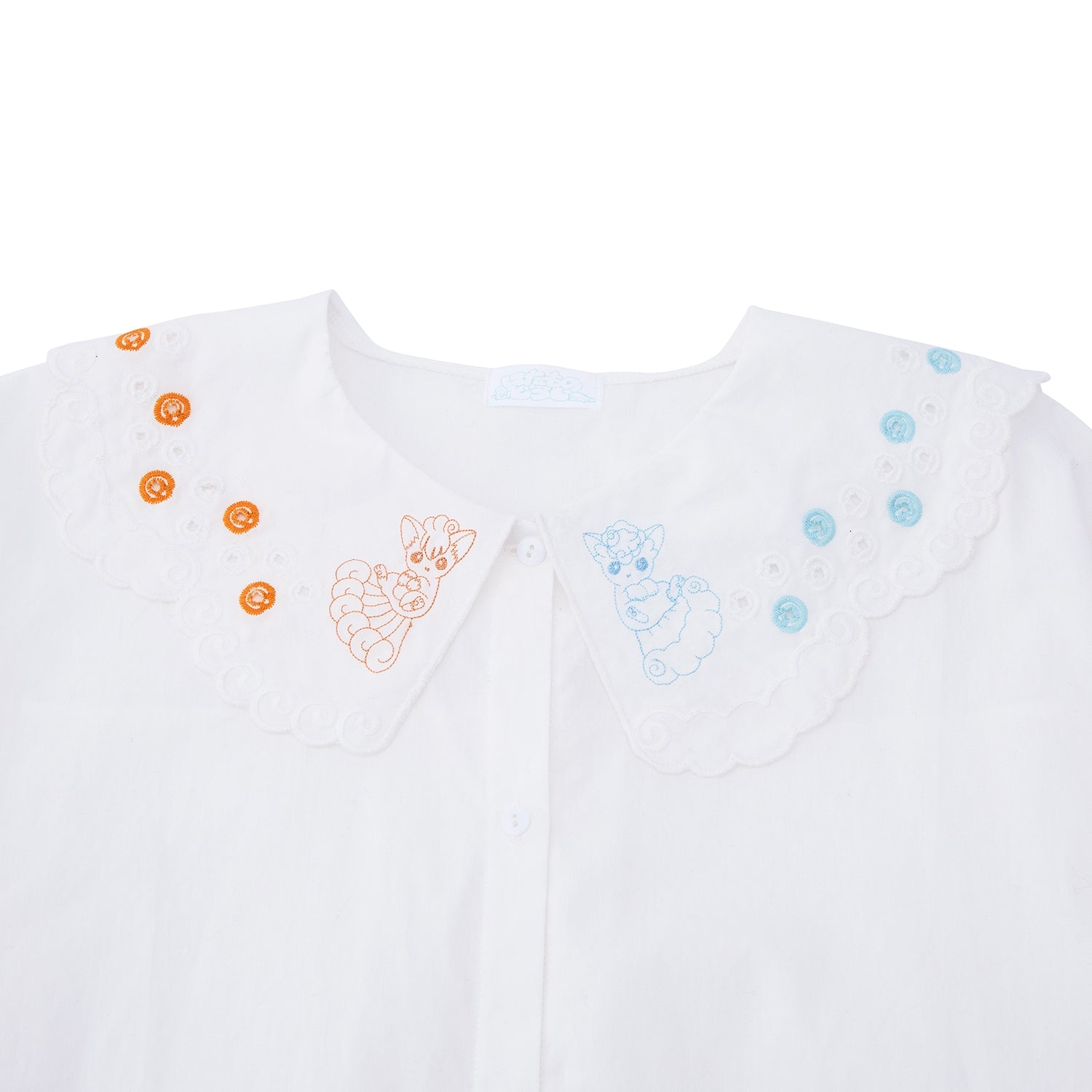 Collared Shirt Nitamonoshi Vulpix & Alolan Vulpix