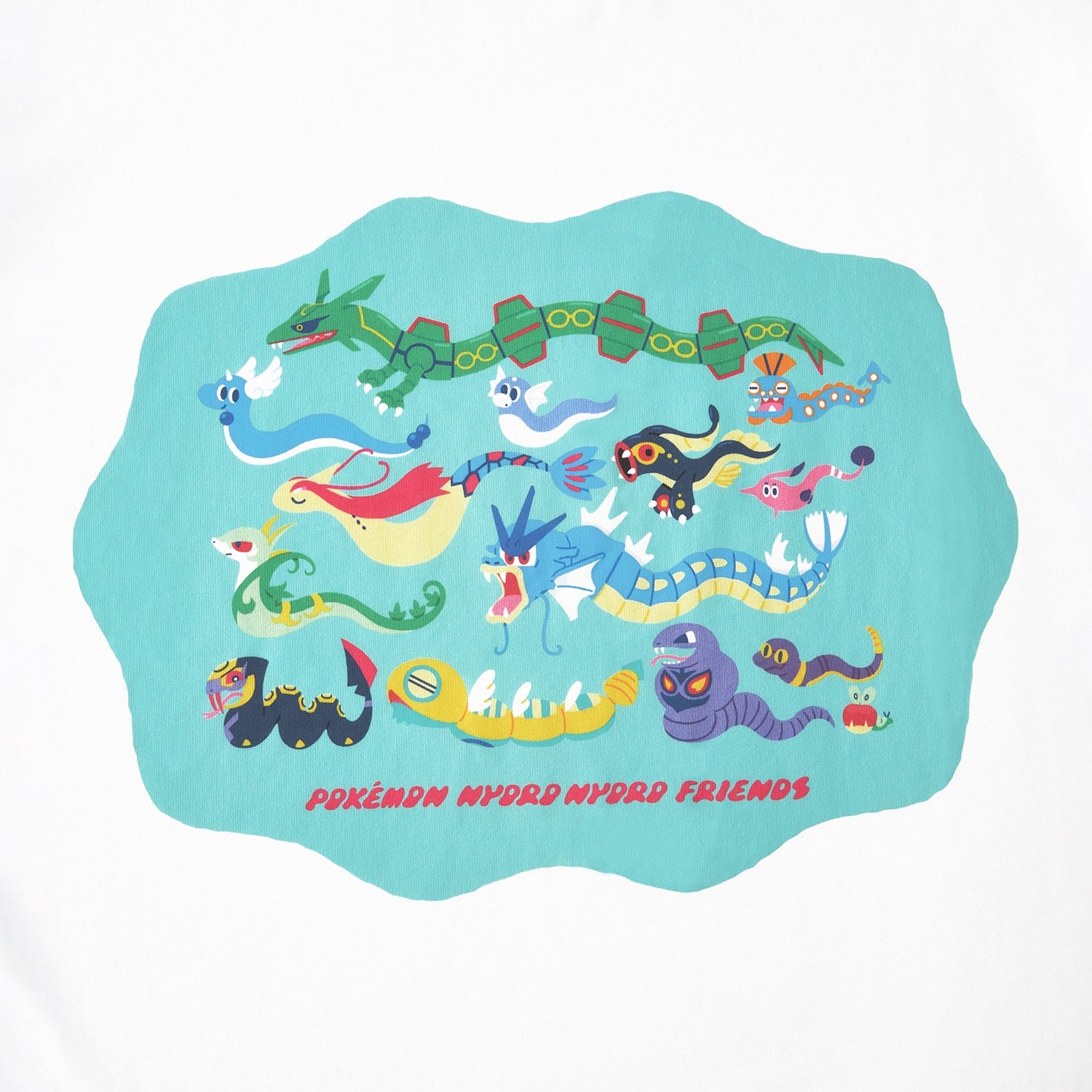 T-shirt POKÉMON NYORO NYORO FRIENDS Large Collection Free
