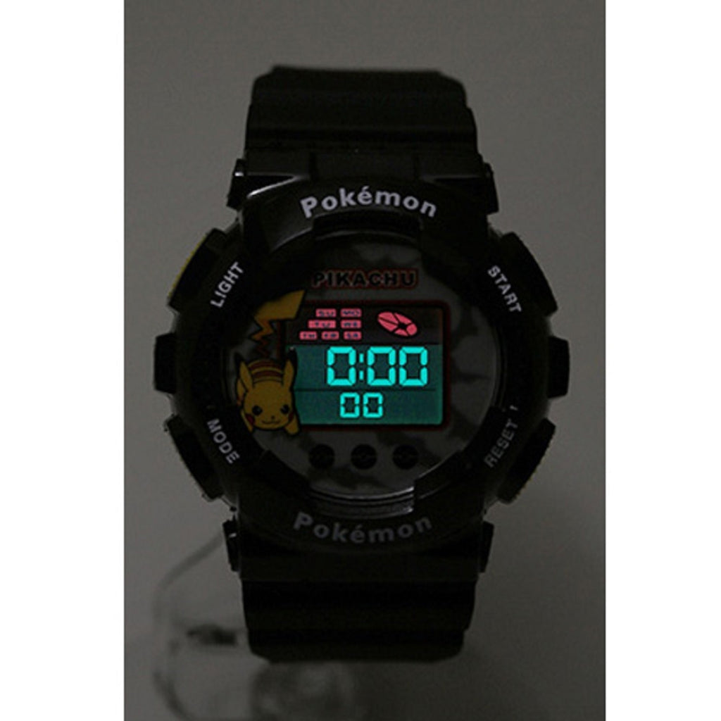 Pokemon digital watch black with packaging from Japan, authentic collector item