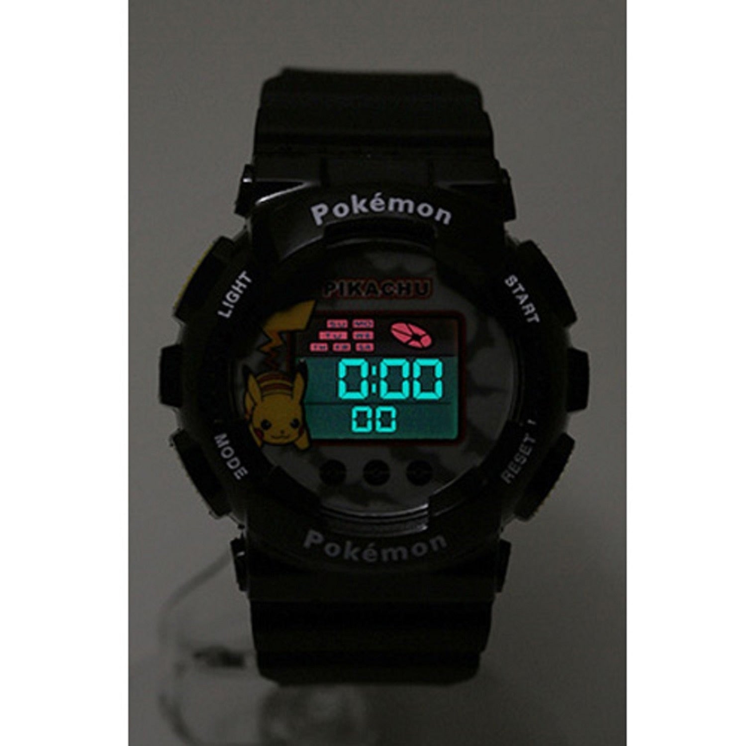 Pokemon digital watch black with packaging from Japan, authentic collector item