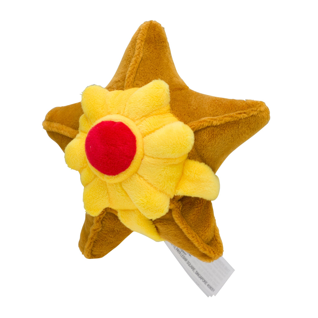 Authentic Japanese Pokémon plushie starfish with detailed texture