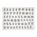 Cloth sticker irodo Unown
