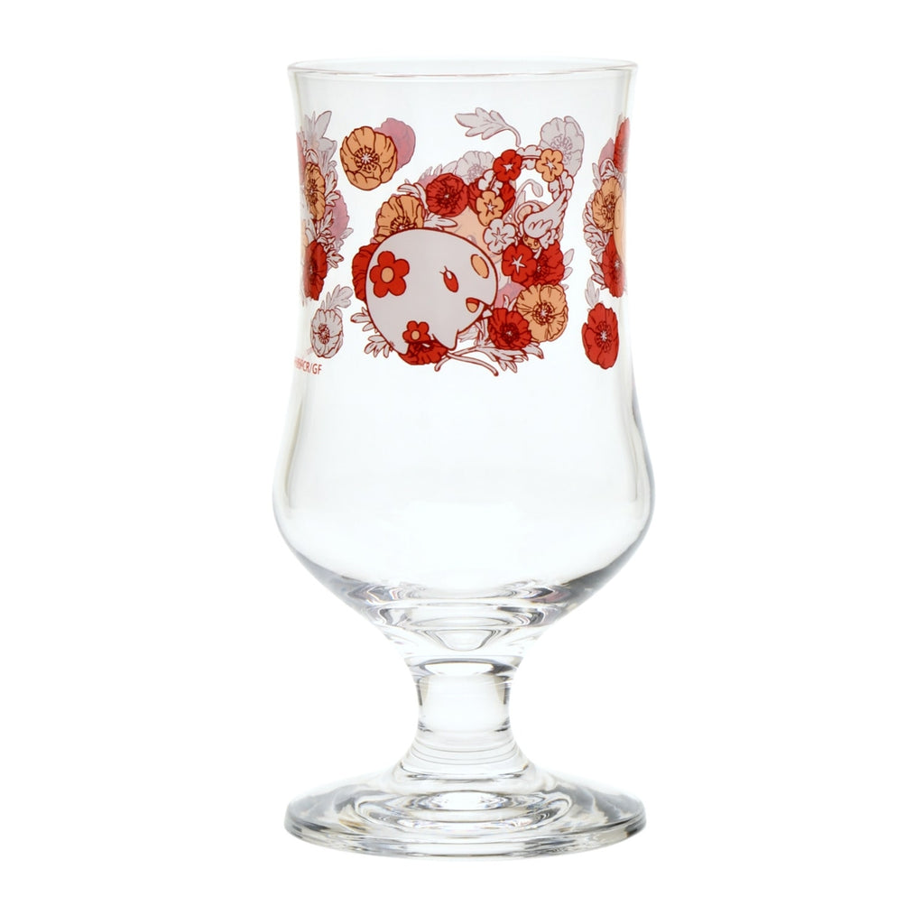 Float glass Fleur de Coquelicot