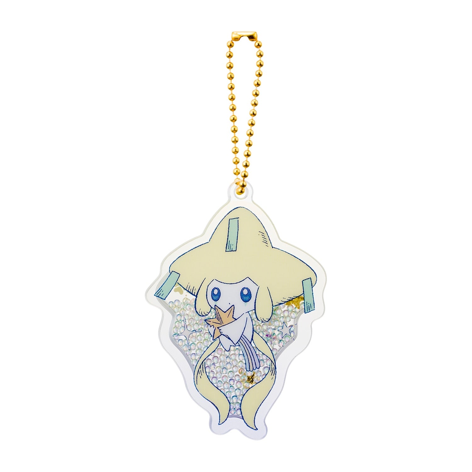 Jirachi charm, psychic-type details, official Japan product