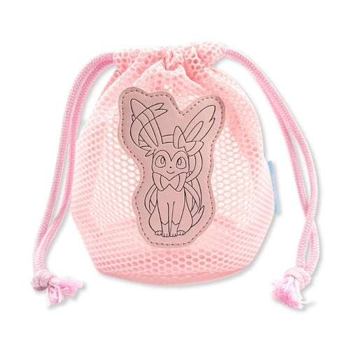 Mesh drawstring pastel Nymphia