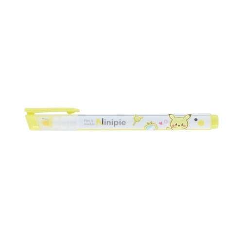 Close-up of Ninipie Poke Piece Set of 6, showcasing detailed Japanese artwork