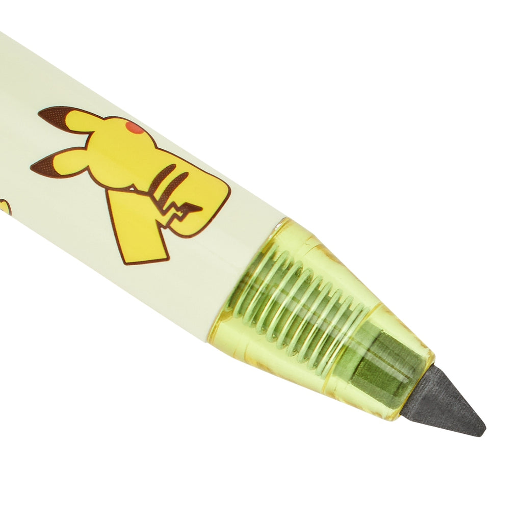 Close-up of Pikachu face on pen from Japanese Pokemon Center