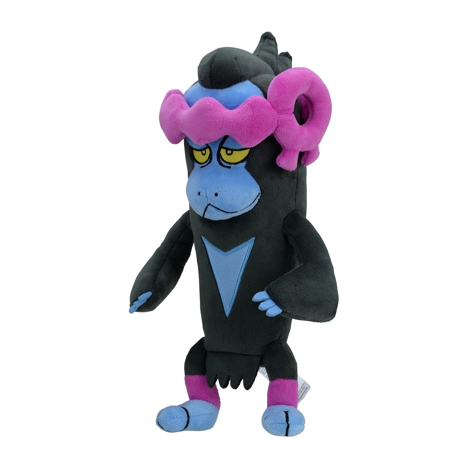 Front view of Mashimashira plushie showcasing its soft texture from Japan