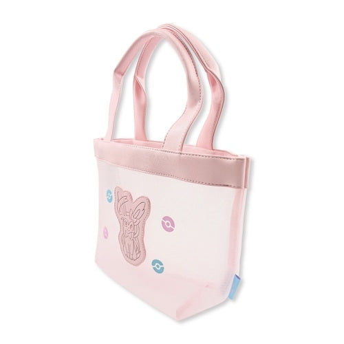 Mesh mini tote bag pastel Nymphia