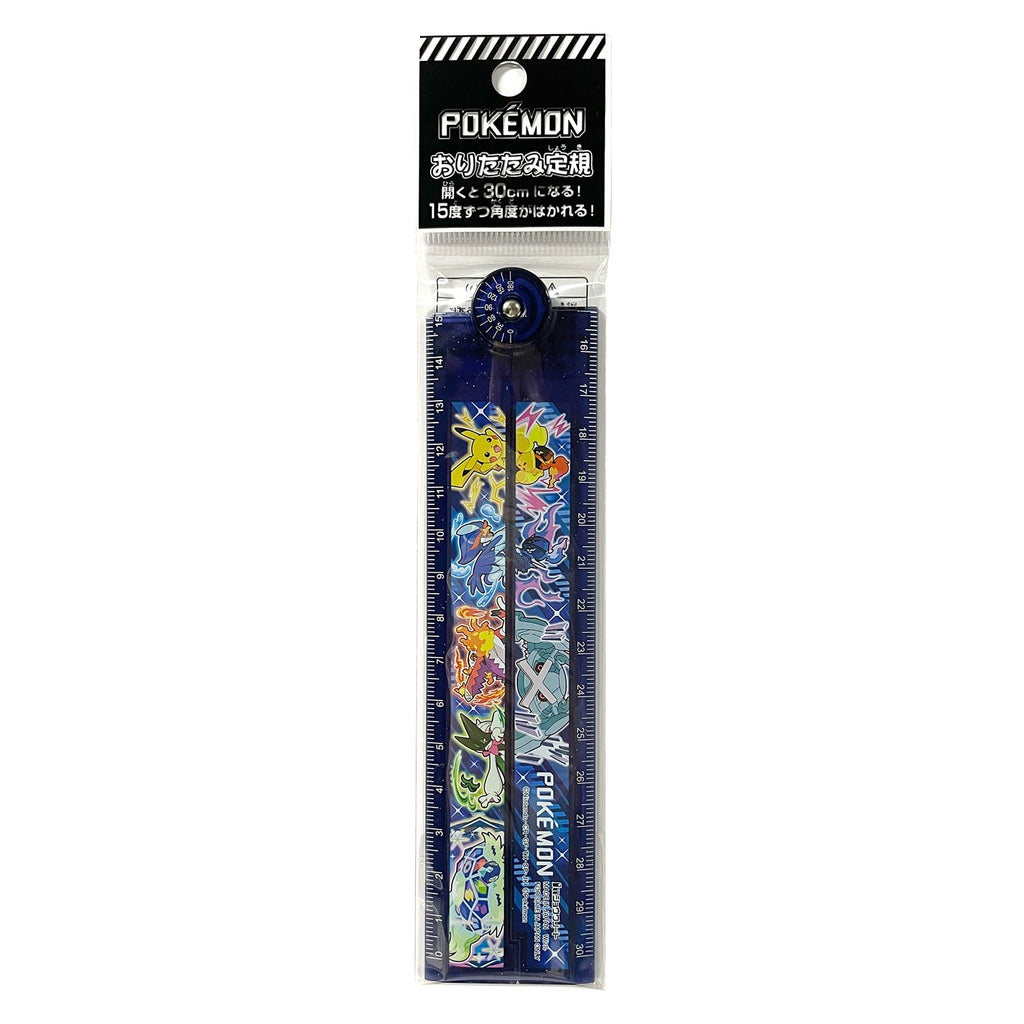 Pokemon Folding Ruler from Japan with colorful design