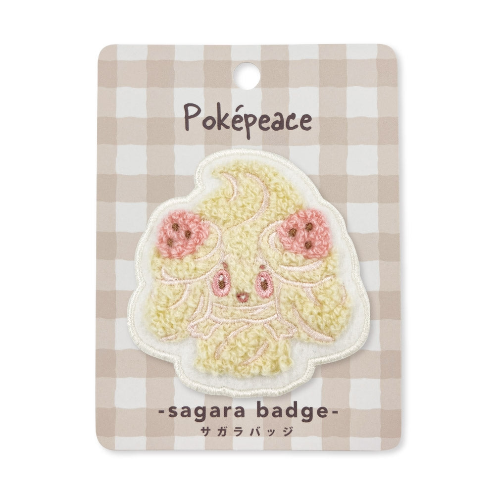 Alcremie pin on a white background, showcasing Japan-exclusive design